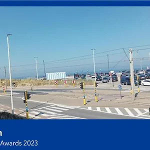 Frontaal Zeezicht In De Strandjutter Oostende